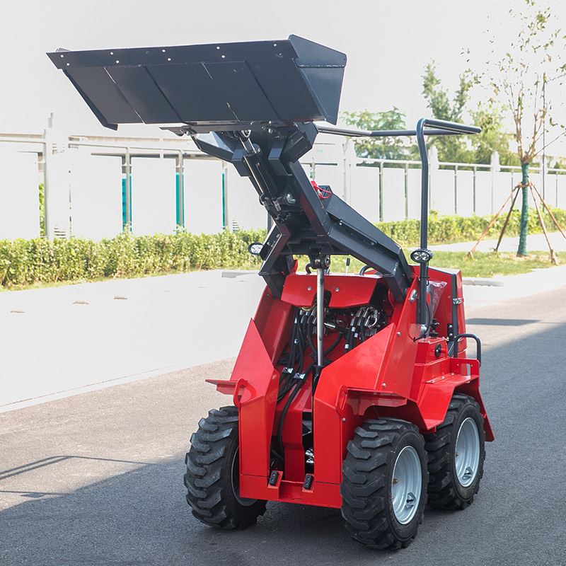 Auto Leveling Skid Steer Loader